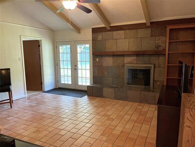 Living Room w wood burning Fireplace