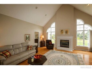 Family Room Full wall of windows