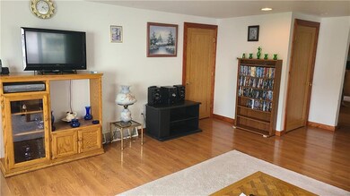 The floors are wonderful.  This is another view of the living room.