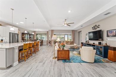 Totally Open Concept!  Beautiful Tile Floor!