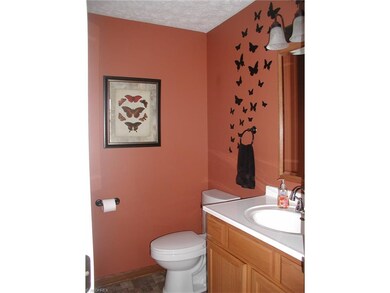What a nice 1/2 bath on the main floor