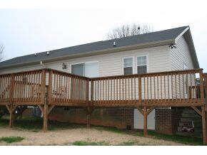 New wrap around deck