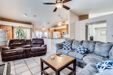 Greatroom facing kitchen