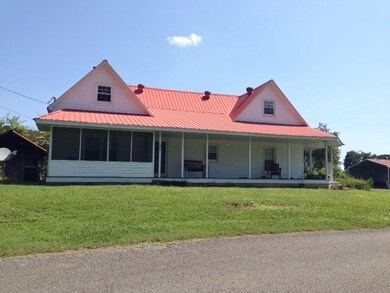 Wrap around porch with screened portion