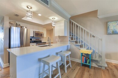 Kitchen featuring light hardwood / wood-style floo
