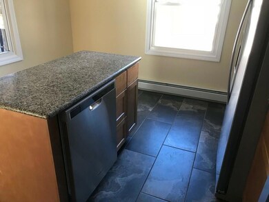 A brand new kitchen with granite...