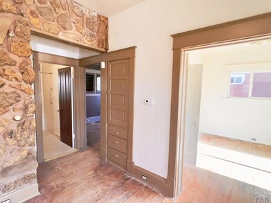 Living room to bedrooms and bath