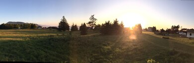 Sunset from lot