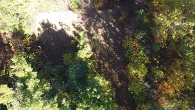 Drone Look Down at Cleared Spot