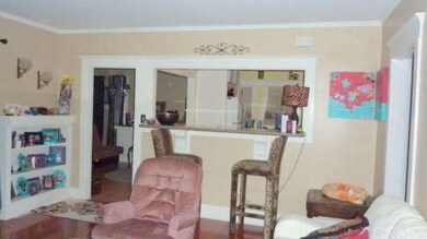 Front house living room and breakfast bar.