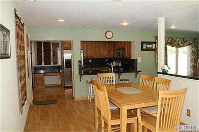 View from large dining room towards Kitchen with F