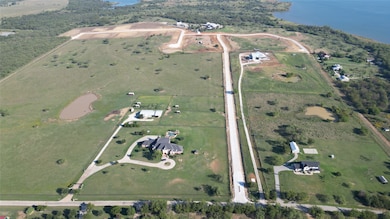 Aerial view of property's location featuring a nearby and Views of Lake Ray Roberts