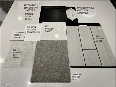 Design Selections. Home is under construction, des