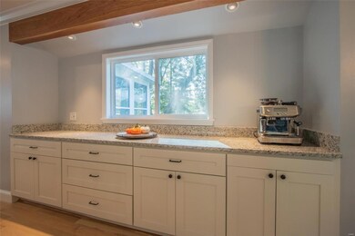 Plenty of counter space and cabinet space.