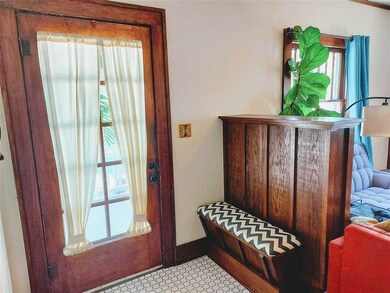 Bench opens with storage.