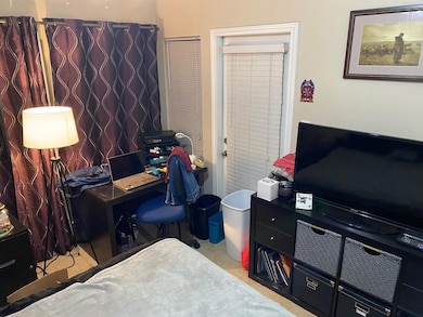 This is the Primary Bedroom and the door here open