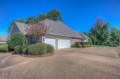 Three car garage with side entry and plenty of ext
