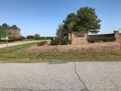 Entrance to the subdivision on Parsons Circle Road