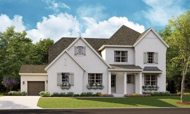 Marin Expanded - English Cottage (b) featuring painted brick