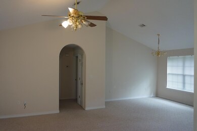 Living room from master