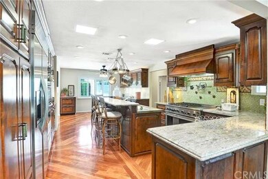 Remodeled kitchen with granite counter tops and hi