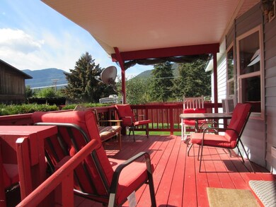 Covered front porch