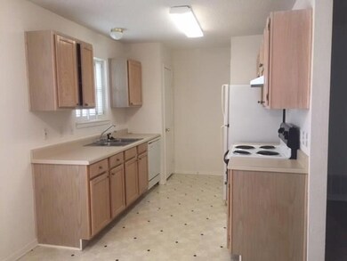 Lots of counter and cabinet space.  Pantry closet.