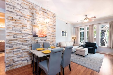 Large dining and family area