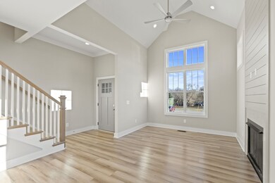 Vaulted Ceilings with Gas Fireplace