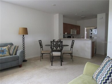View into Living Room/Dining Room area from Master
