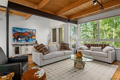 Surrounded by mature trees for privacy.