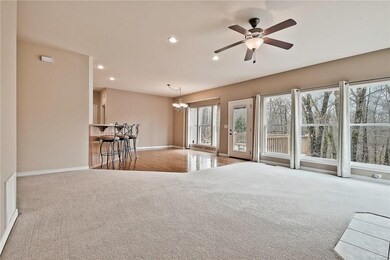 Large windows in dining also!