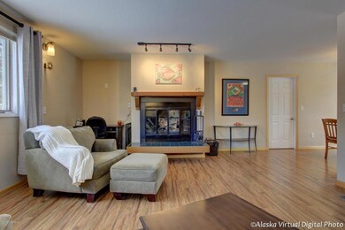 Wood Fireplace Up
