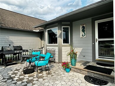 Front entry and patio area.