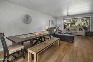spacious dining