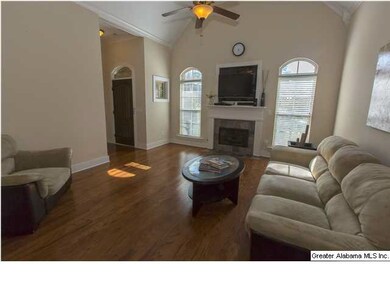 Gorgeous Living Room with vaulted ceiling, and til
