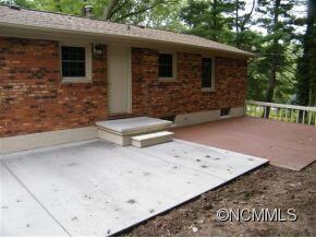 Deck and New Patio Area
