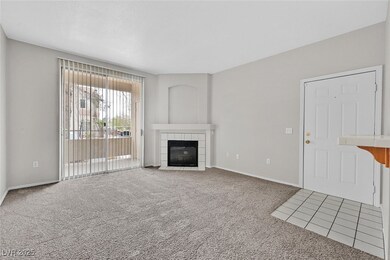 Living Area with New Paint, New Carpet