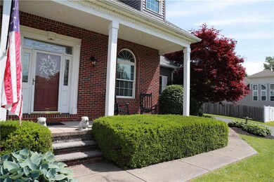 Welcoming porch