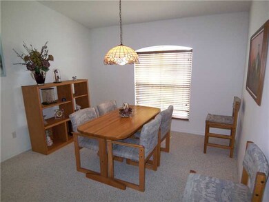 Dining Room. Formal dining area with view of the f