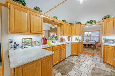 Indirect lighting & tall ceiling