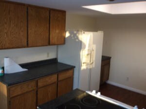 Kitchen with lots of counter space.