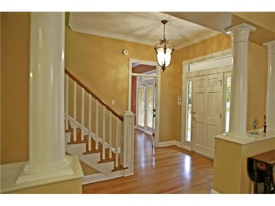 Spacious entryway welcomes you into the home.  Gle