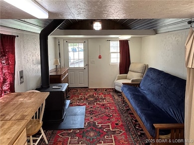 Living Room w/ Wood Burning Stove