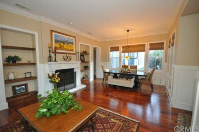 View of formal dining room from living area