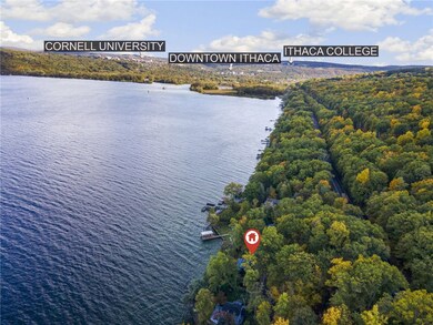 Conveniently located in the Town of Ithaca on the West Shore, just minutes to Downtown, Cornell and Ithaca College!