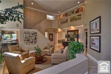 The grand entrance highlights the open, expansive 