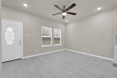 Great natural lighting in family room