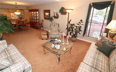 View from the Living Room back towards the Dining 