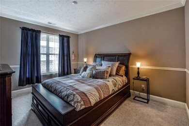 Large Master Bedroom with his and her closets.